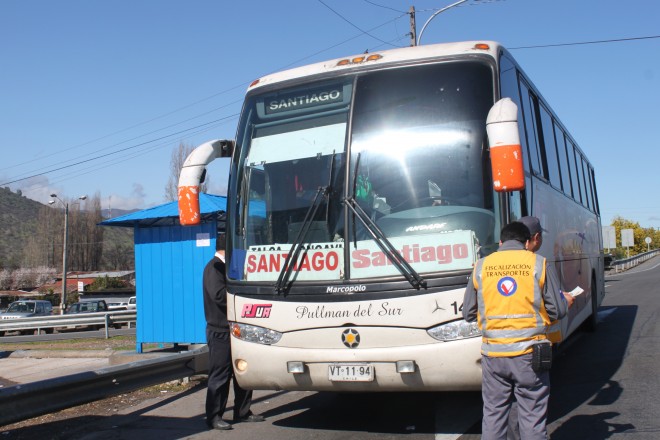 Fiscalizacion buses fiestas patrias